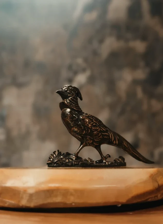 Pheasant paperweight