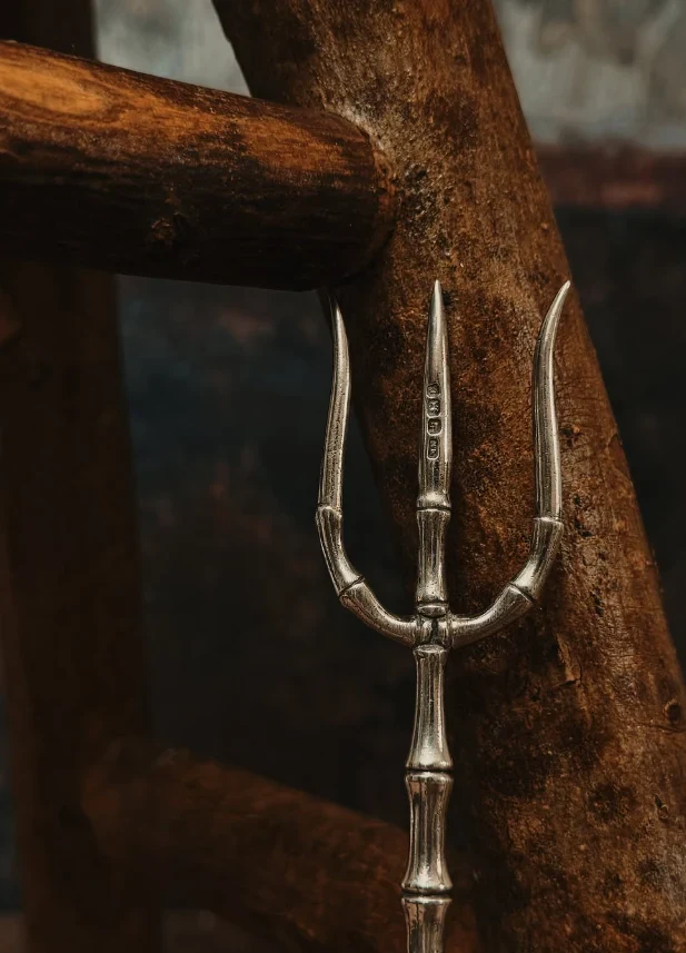 Mark Willis toasting fork