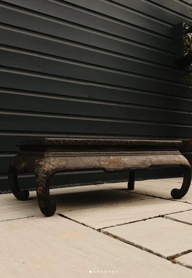 Chinese lacquer low table
