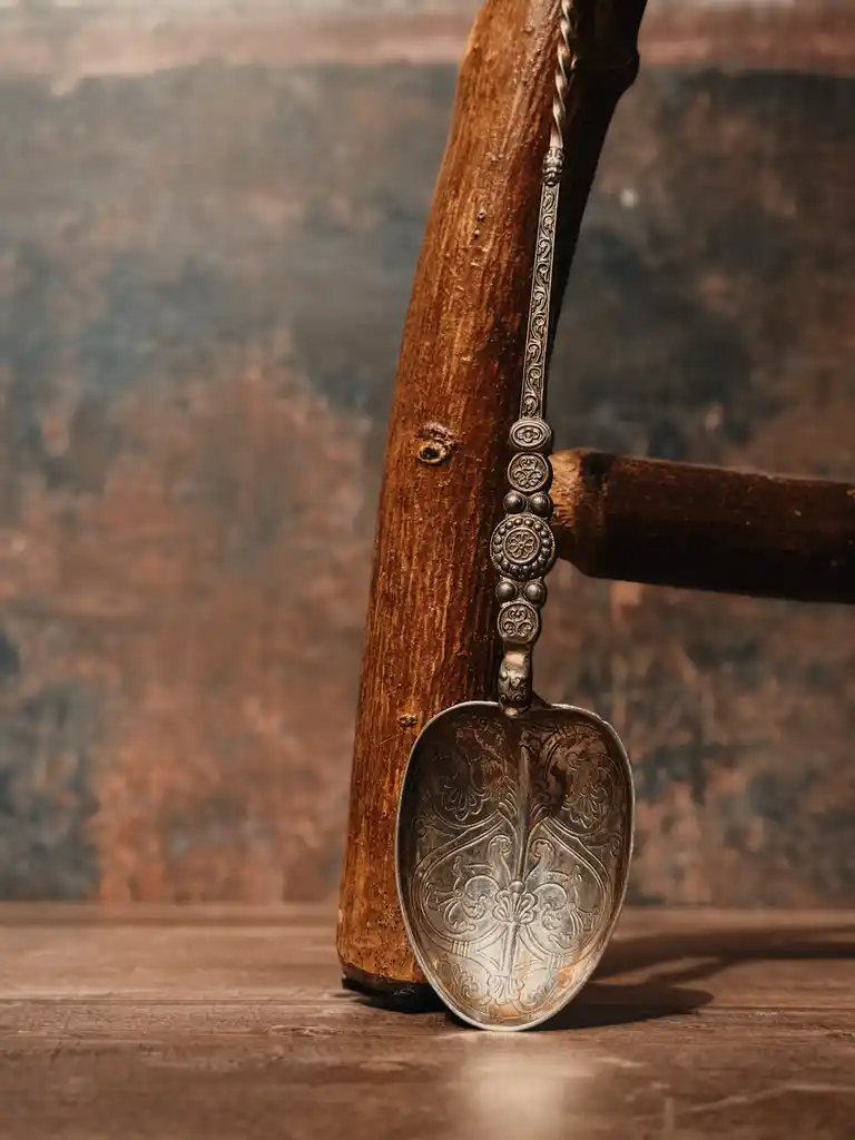 Levi & Salaman produced anointing spoon