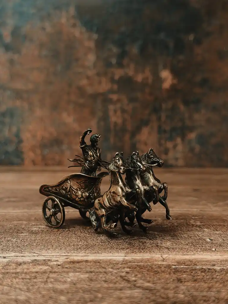 Hanau silver Roman chariot